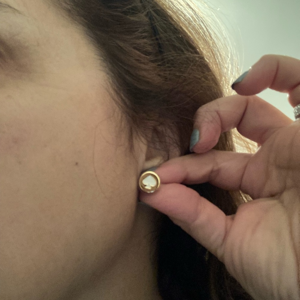 Kate Spade bangle & earrings set. - Picture 5 of 6